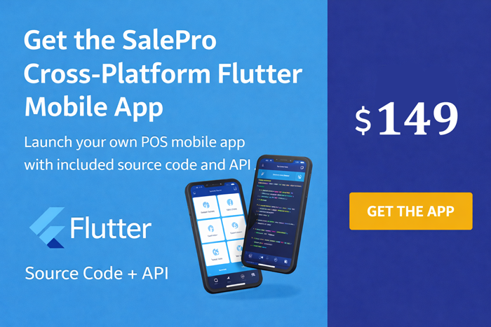 Buy SalePro POS mobile app